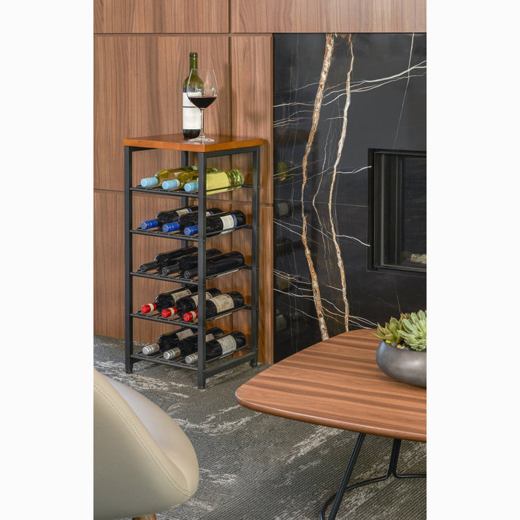 15 bottle wine discount rack